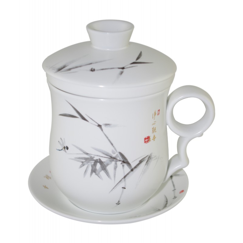 Tasse à thé avec infuseur porcelaine